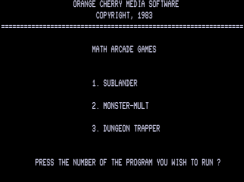 Screen shot